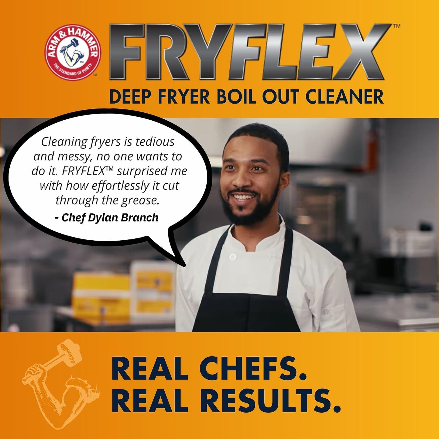 Arm & Hammer Fryflex Deep Fryer Boil Out Cleaner - 36 ct. (5 oz.)