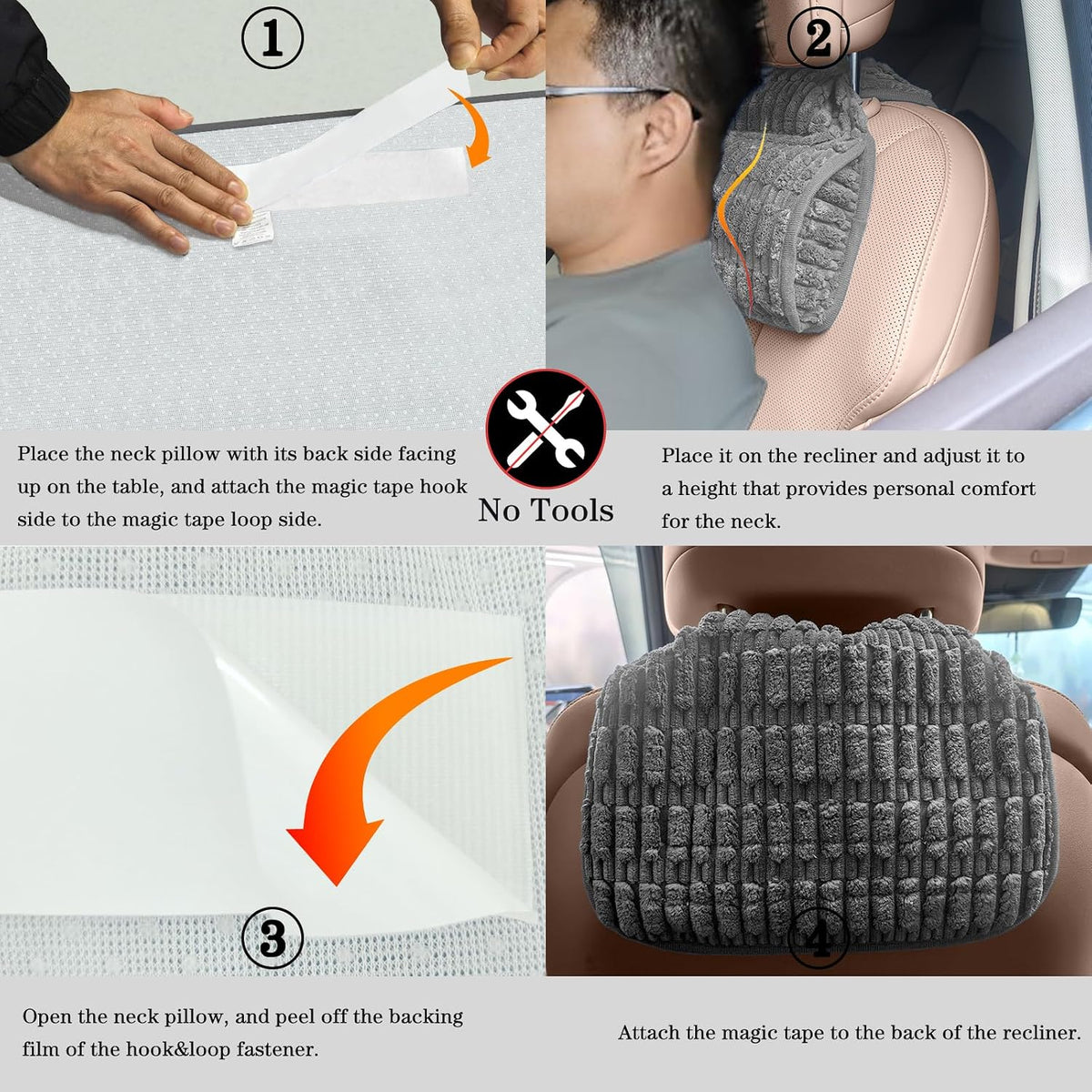 Memory Foam Recliner Neck Pillow.