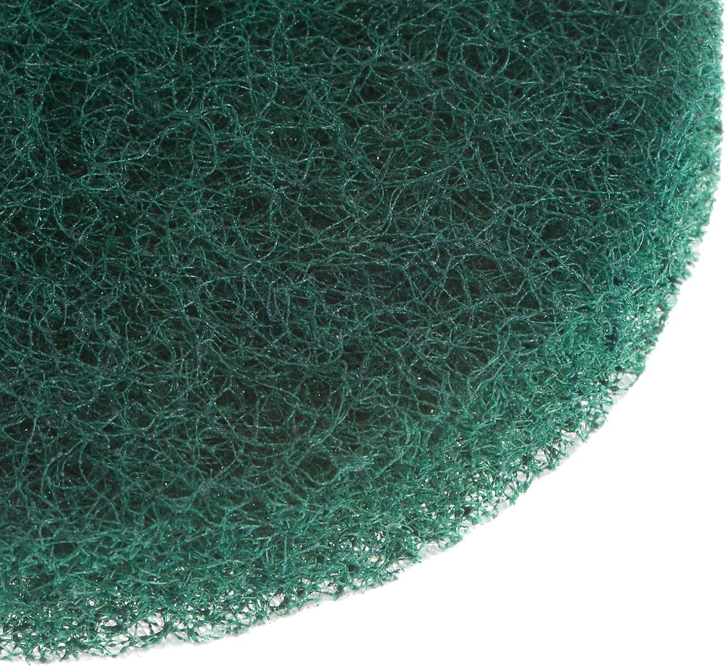 HARFINGTON 8pcs Drill Power Brush 3 inch Tile Scrubber Scouring Pads 180-240 Grit for Bathroom Kitchen Household Cleaning