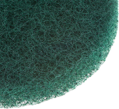HARFINGTON 8pcs Drill Power Brush 3 inch Tile Scrubber Scouring Pads 180-240 Grit for Bathroom Kitchen Household Cleaning