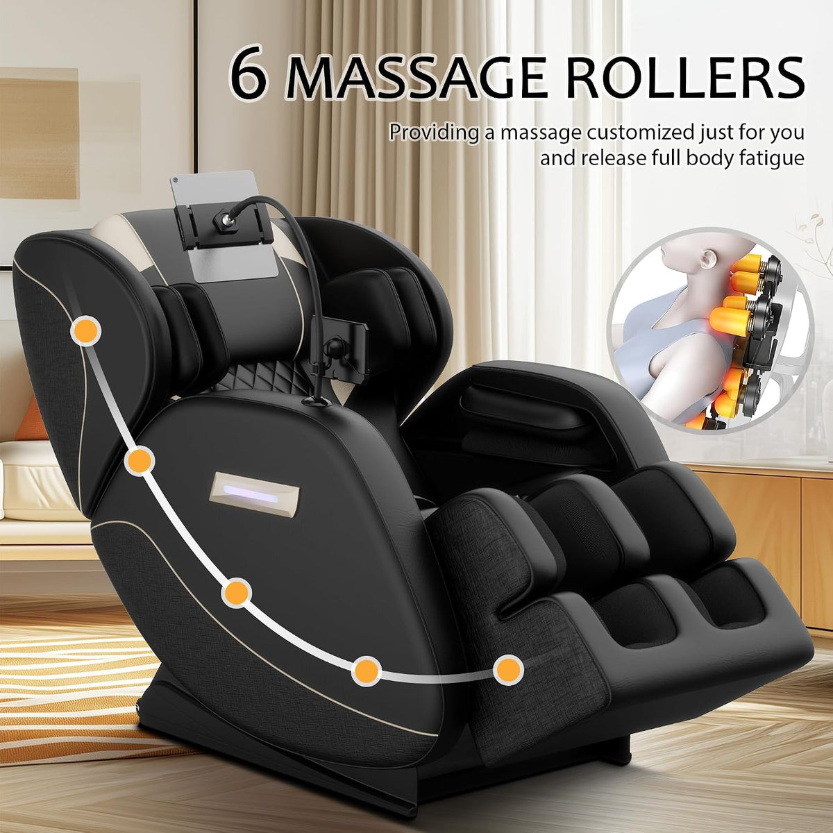 2026 Massage Chair for Full Body 4D Zero Gravity
