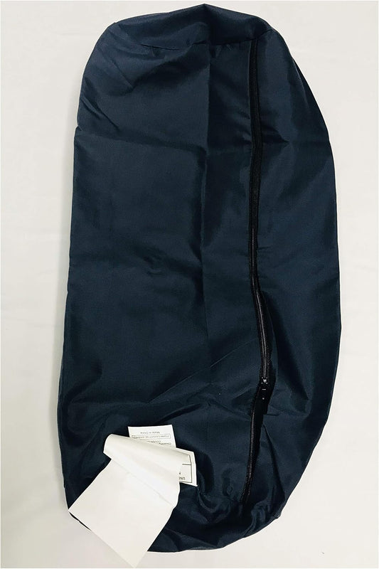 Jackson Roll Zip on Pillowcase (Pillow case only, Does not Include The Pillow) (Dark Blue Polyester)