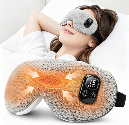 EASICUTI Heated Eye Mask, Cordless Warm Compress for Dry Eyes Blepharitis
