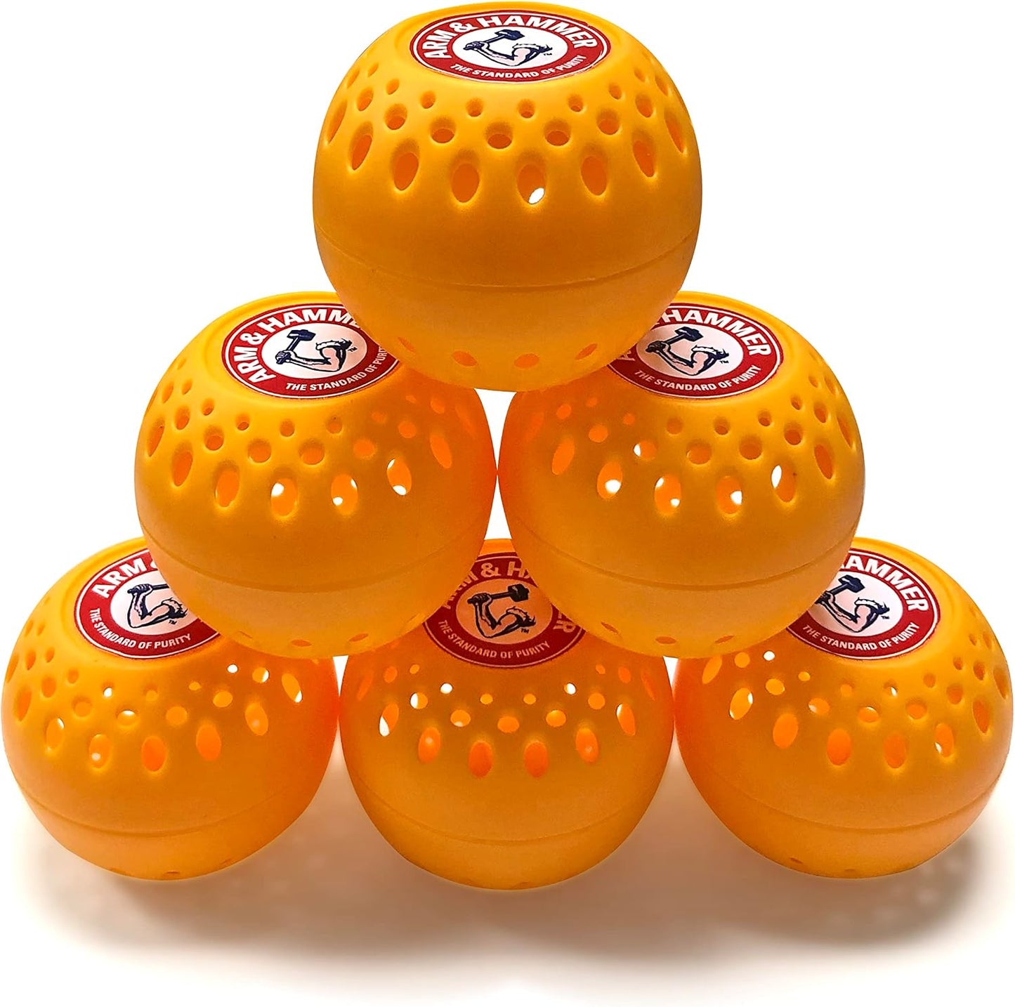 Arm & Hammer OdorBusterz® Odor Eliminator Balls, Clean Burst, 3 Count – Baking Soda Odor Control for Closets, Drawers, Hampers & Small Spaces
