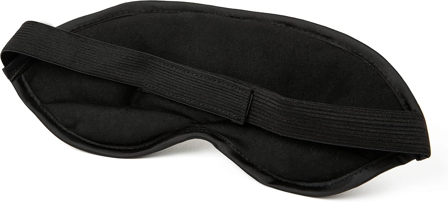 Wild Essentials Infusion Sleep Mask Infused with French Lavender, Includes resealable Pouch to Keep Fresh, Nose Bridge to Block Light Below Eyes, Aromatherapy, Calming, Relaxing, Purple