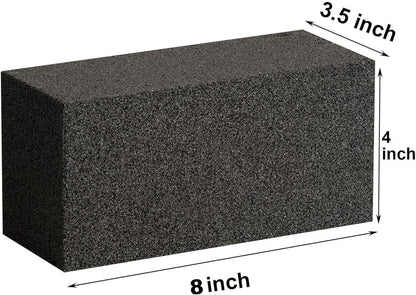4 Pack Grill Cleaner Brick for Outdoor&Restaurant. Heavy Duty Grill Cleaning Brick. Pumice Stone Cleaner Tool Grill Brick for Cleaning Flat Top Grills Griddles Effectively Without Harsh Chemicals