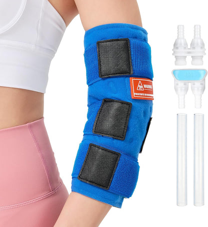 Ankle Foot Ice Pack Wrap for Cold Therapy Machine, Replacement Pad Only for Cryotherapy Unit, Cold Water Therapy for Plantar Fasciitis Relief, Post-Surgery & Injury Recovery - Universal Connector