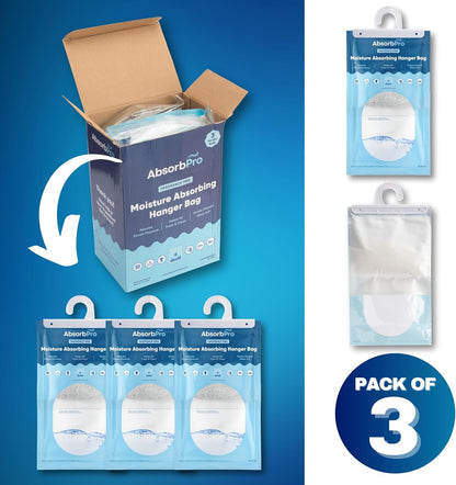 Charcoal Moisture Absorber Tub 18 oz, 3-Pack