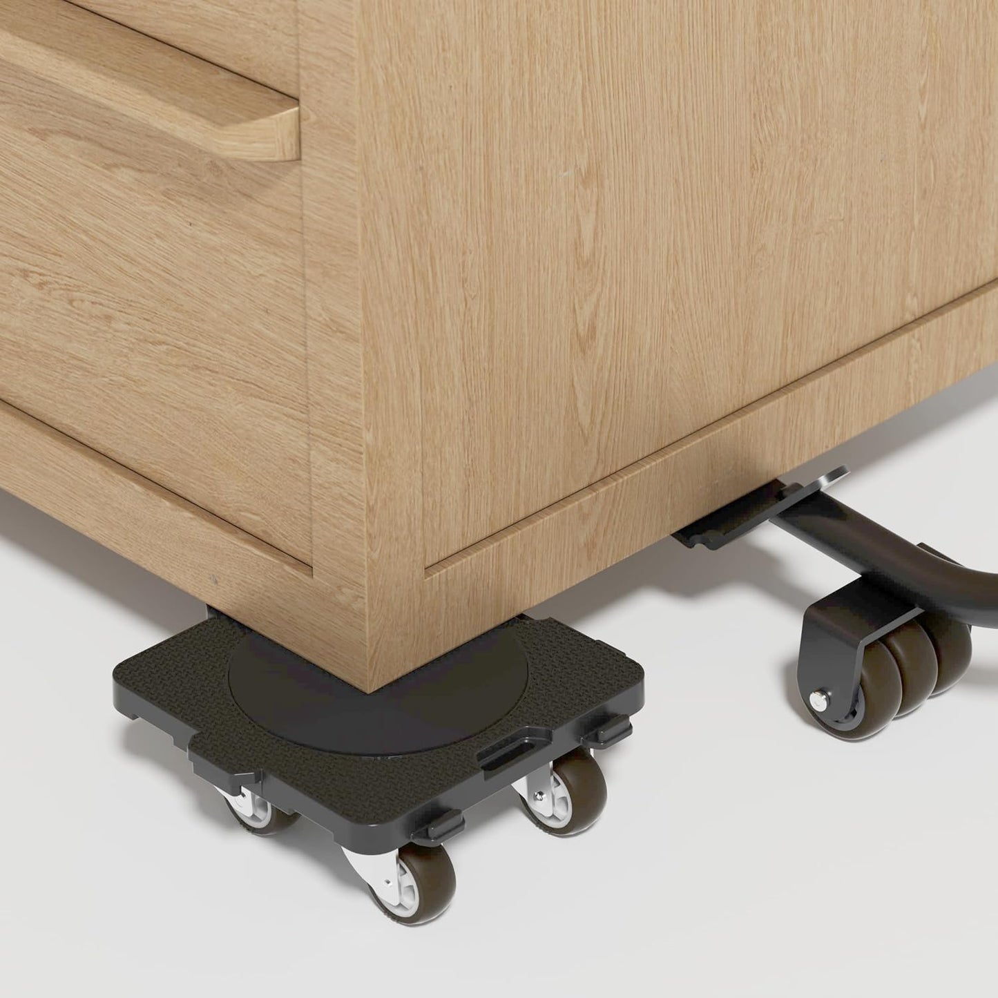 Lengthening Furniture Lifter Tool with Height-Adjustable Base – Ideal for Heavy Furniture Movers Sliders and Wheels Lifts Furniture Easily Without Effort up to 660 lbs (Innovative Lifter - M Sliver)