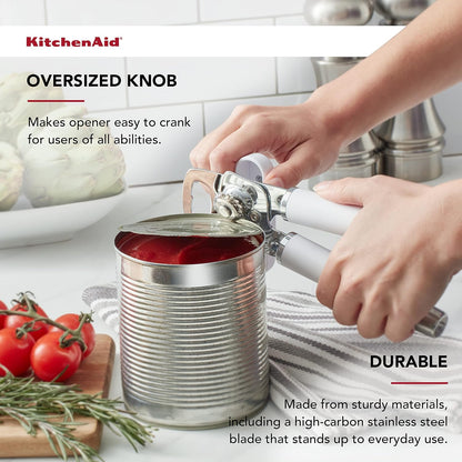 KitchenAid Gourmet Multifunction Can Opener/Bottle Opener, 8.36-Inch, Pistachio