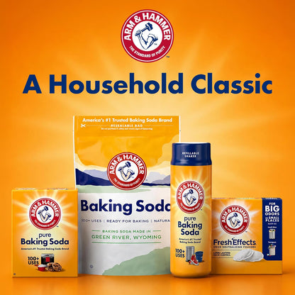 ARM & HAMMER Fresh Effects Odor Neutralizing Baking Soda Pouches, Long-Lasting Fragrance-Free, for Shoes, Cars, Home & Small Spaces, White, 5 Count | Long-Lasting, Fragrance-Free, For Shoes, Cars, Home & Small Spaces, Odor Absorber
