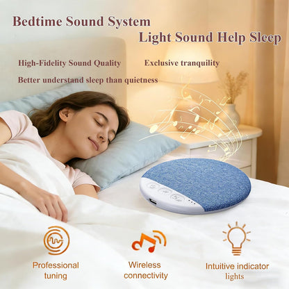 X3Pro Under Pillow Speakers for Sleeping, Ultra-Thin Bluetooth Pillow Speaker for Side Sleepers, Wireless Sleep Speaker with Auto-Off Timer, Small Bluetooth Speaker for Insomnia Relaxation