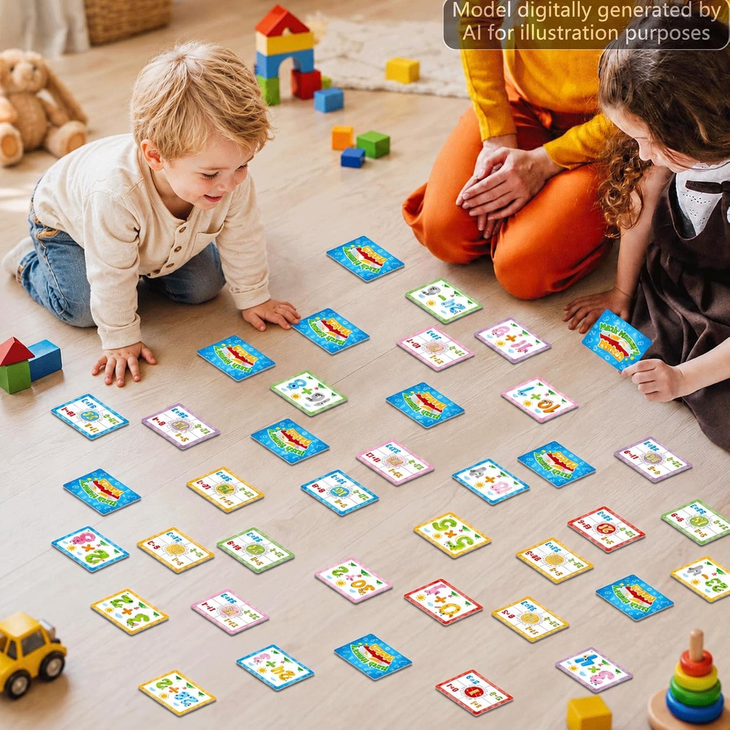 gisgfim 100 PCS Memory Matching Game Famous Paintings Concentration Memory Card for Adults Learning Educational Game A Fun & Fast Artworks Theme Matching Games