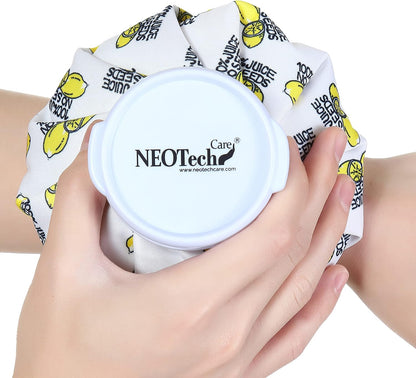 Neotech Care Ice Bag with Screw Top Lid (Smiley Face Design, 8 inch)