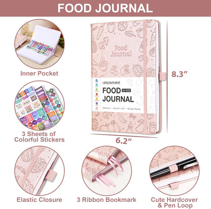 Food Journal - Journal for Women Weight Loss, 5.8" x 8.3