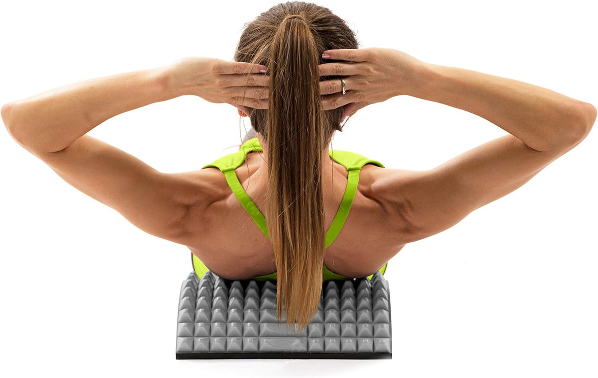 ProsourceFit Arched Back Stretching Spike Orthopedic Traction Device & Lower Lumbar Massage Support
