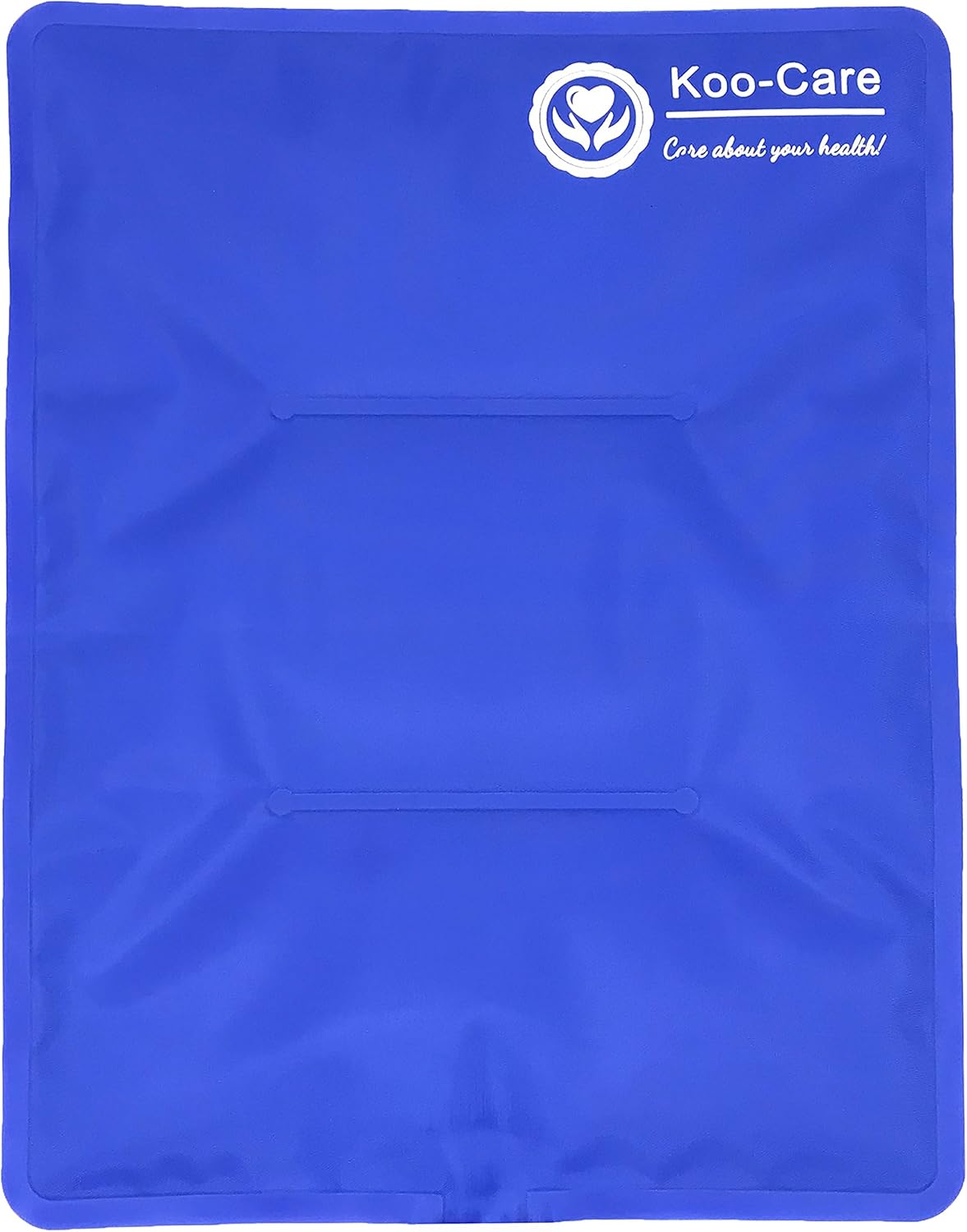 Koo-Care Large Flexible Gel Ice Pack for Injuries Reusable Hot Cold Compress - Fit for Shoulder Arm, Back, Hip, Knee, Shin, Foot Pain Relief, Swelling, Physical Therapy (L, 11" x 14") Pack of 2