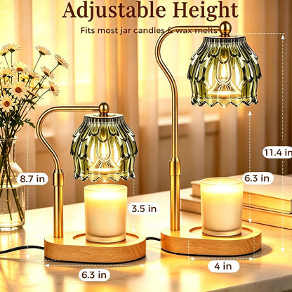 Candle Warmer Lamp with Timer & Dimmable New Home Gift Room Decor