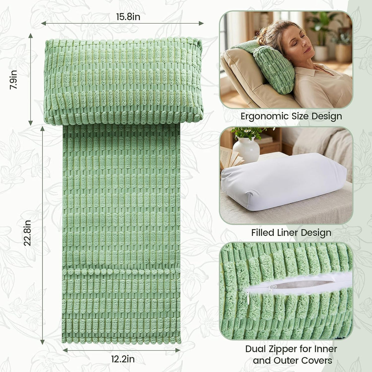 Recliner Pillow, Adjustable Neck Pillow for Recliner