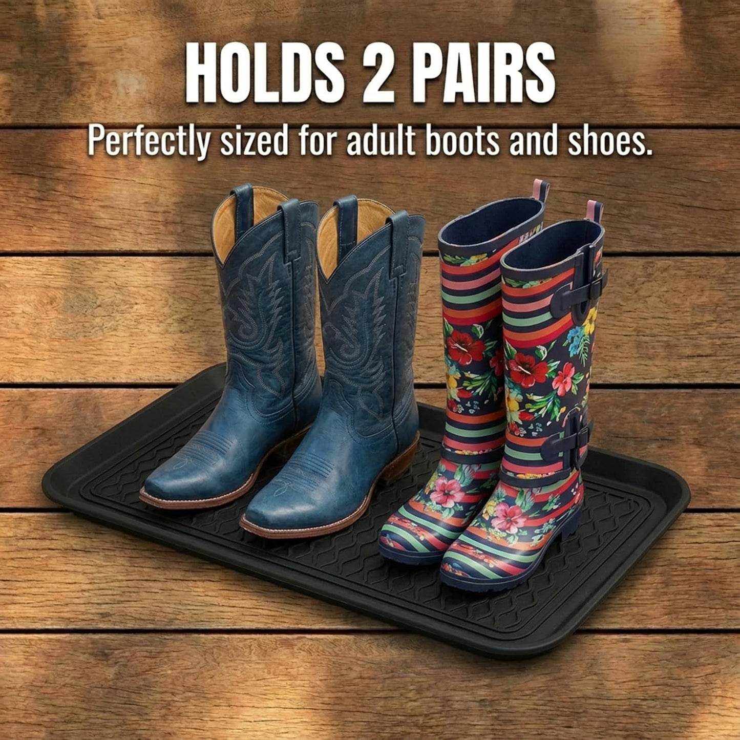 Ninamar Boot Tray – 20 x 15 Inch - 2 Trays