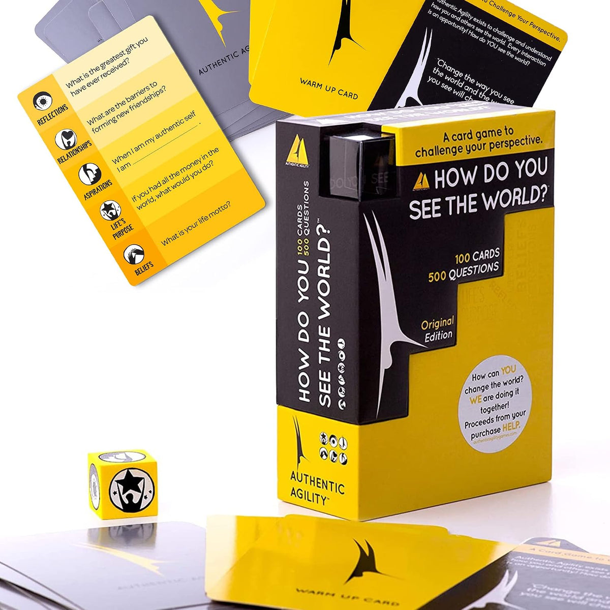 How Do You See The World? Conversation Card Game 500 Questions