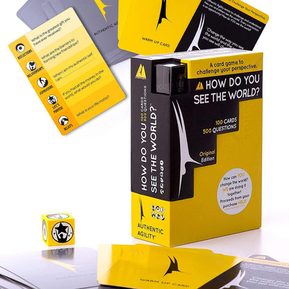 How Do You See The World? Conversation Card Game 500 Questions