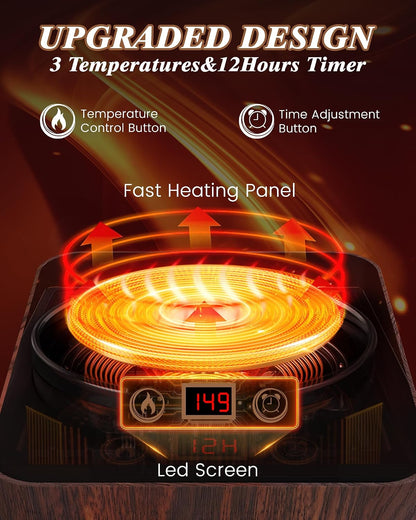 Coffee Mug Warmer for Desk with Auto Shut Off, Mug Warmer for Desk, Coffee Warmer for Desk Office Home