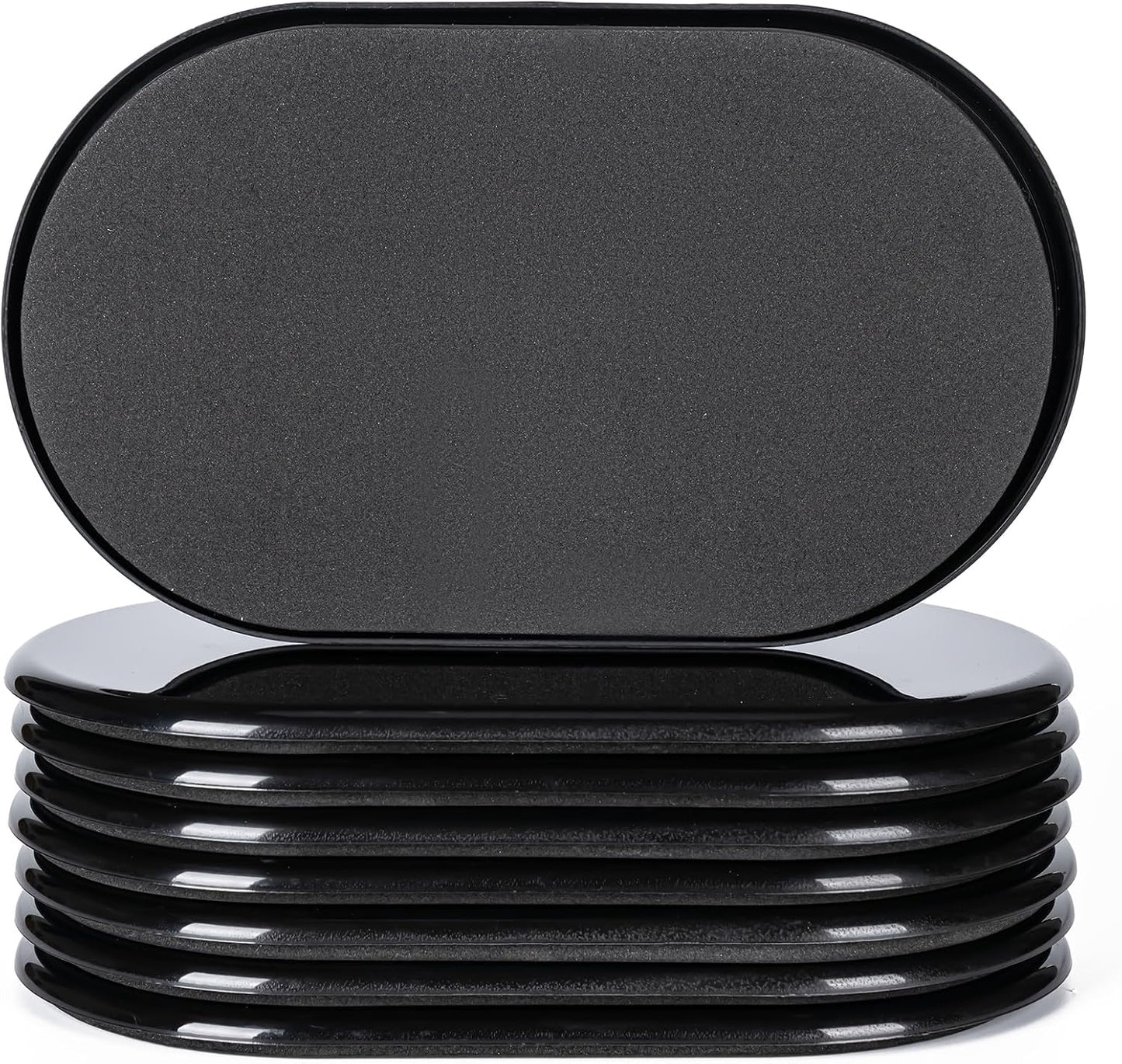Furniture Sliders, 8 Pcs 3 1/2'' Furniture Sliders Pads for Hardwood Floors, Chair Legs Floors Protectors, Reusable Round Glides Glider, Heavy Duty Furniture Movers Sliders | Chair Legs Floors Protectors, Reusable Round Glides Glider, Heavy Duty