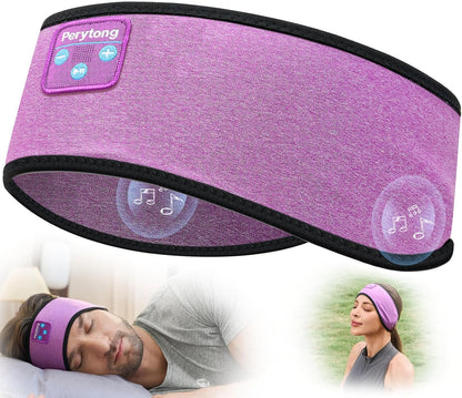 Sleep Headphones | Bluetooth 5.4 Headband | Wireless Earbuds Earphones Sweat Resistant with Ultra-Thin HD Stereo Speaker, Headphone Band for Side Sleepers Workout Running Tech Gadgets Unique Gifts