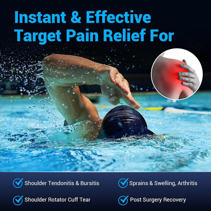 Comfytemp Shoulder Ice Pack, Rotator Cuff Cold Therapy Wrap (Large/X-Large)