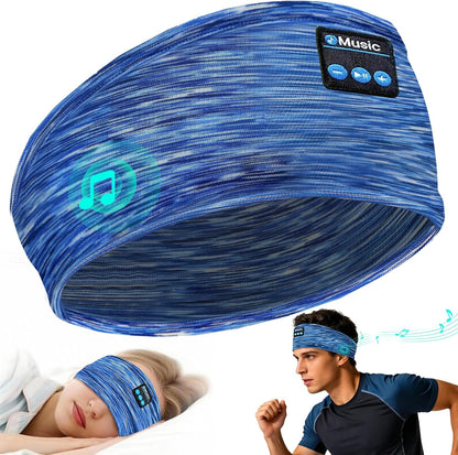 AONESY Bluetooth Headband for Sleeping, Headband Headphones for Side Sleepers & Sports, Washable & Wireless Music Headband with Secure Fit for Running, Workout, Gym, Yoga - Great Gift