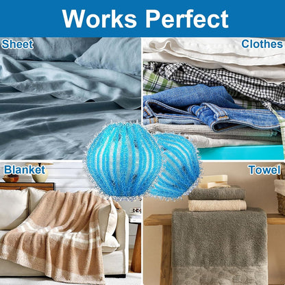20Pcs Pet Hair Remover for Laundry, 1.4 inch Mini Ball Lint Traps | Effective Dryer Ball for Cat Dog Pet Hair in Clothes,Sheets,Towels, Lint Catcher for washing Machine Without Damaging Fabrics