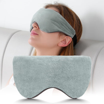 Sivio Weighted Eye Mask for Sleeping, Blackout Sleep Mask for Women & Men