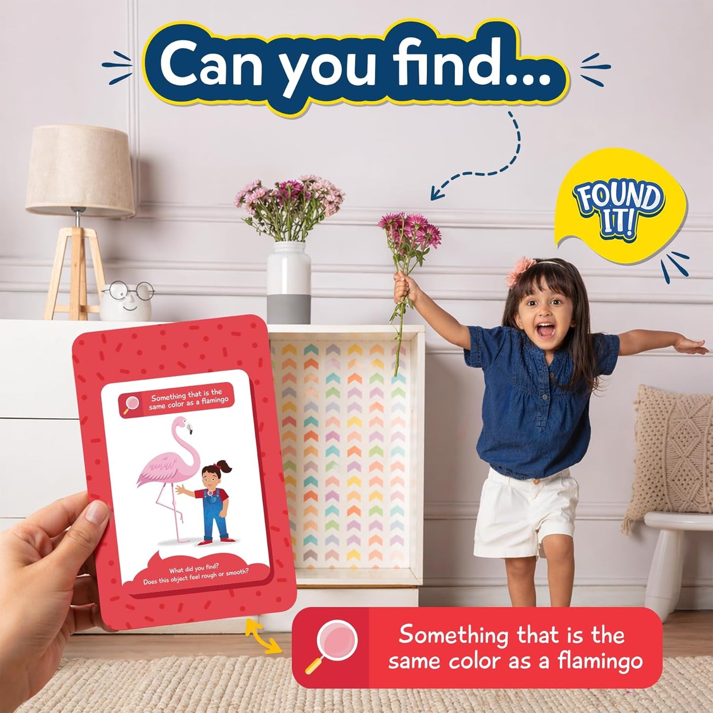 Skillmatics Found It Indoor – Scavenger Hunt Card & Board Game for Kids | Perfect for Home, School, Travel, Playdates, Educational Game, Screen-Free Fun, Gift for Boys & Girls Ages 4, 5, 6, 7