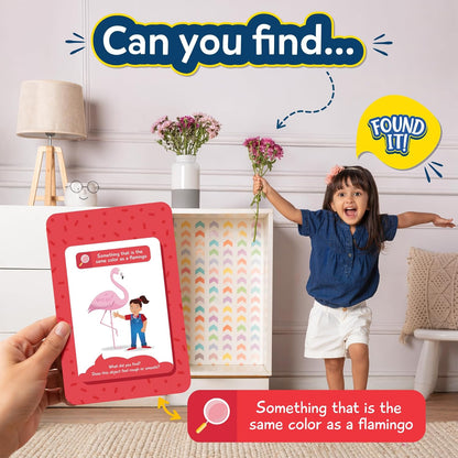Skillmatics Found It Indoor – Scavenger Hunt Card & Board Game for Kids | Perfect for Home, School, Travel, Playdates, Educational Game, Screen-Free Fun, Gift for Boys & Girls Ages 4, 5, 6, 7