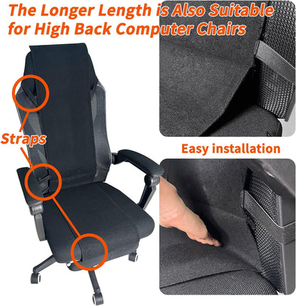 Foldable & Washable Fabric Heated Seat Cushion with Temperature Control & Timer-for Office/Home Use