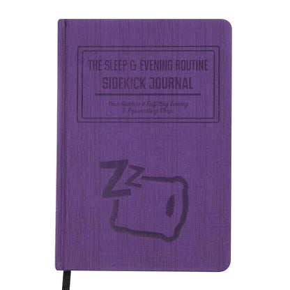 Habit Nest Sleep & Evening Routine Sidekick Journal A journal that coaches you through maximizing sleep quality & building a nightly routine that improves your quality of life.