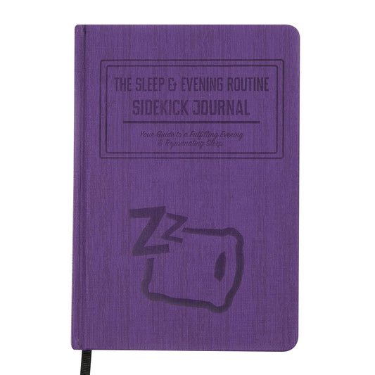 Habit Nest Sleep & Evening Routine Sidekick Journal A journal that coaches you through maximizing sleep quality & building a nightly routine that improves your quality of life.