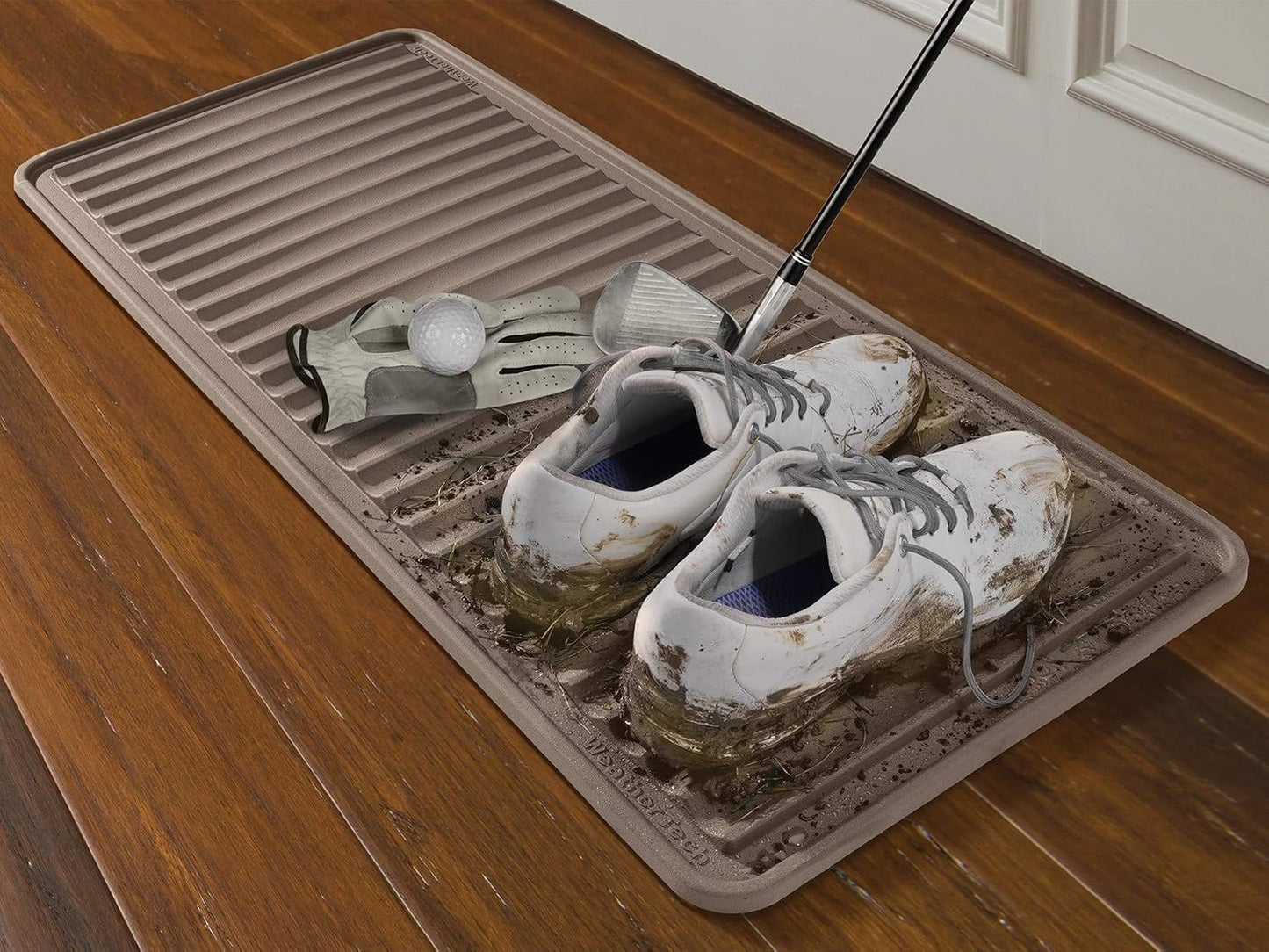 WeatherTech BootTray (16"x36") - Brown - Durable Mat for Dirty Boots and Shoes