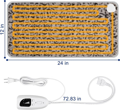 Electric Heating pad for Back Neck Shoulder Knee Arms Legs- Electric Heat Pads with 6 Heat Settings & Auto Shut Off Heat Heating Pad for Birthday Mother Father Girl Men Women
