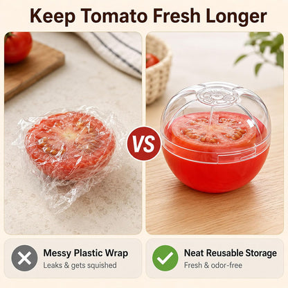 Avocado Keeper Saver Avocado Storage Containers With Lid | Onion Avocado Tomato Saver Fruit vegetable Holder Storage (Avocado Holder)