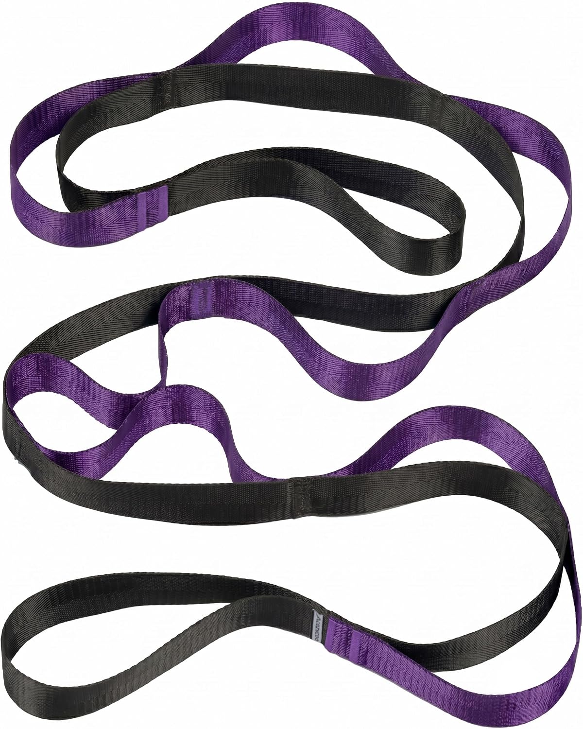 Acozycoo Stretching Strap with Loops for Physical Therapy,Knee,Calf,Back | Yoga Strap for Stretching,Non-Elastic Stretch Band,Rehab,Pilates,Flexibility Training,Hamstring,Leg Lifter,Fascia,Leg,Hip