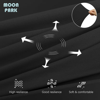 MOON PARK Pregnancy Pillows for Sleeping - 57 Inch U Shaped Full Body Maternity Pillow with Removable Cover - Support for Back, Legs, Belly, Hips - Pregnancy Pillow for Women - Grey