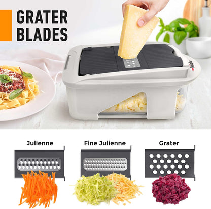 Mueller Pro-Series All-in-One, 12 Blade Mandoline Slicer for Kitchen