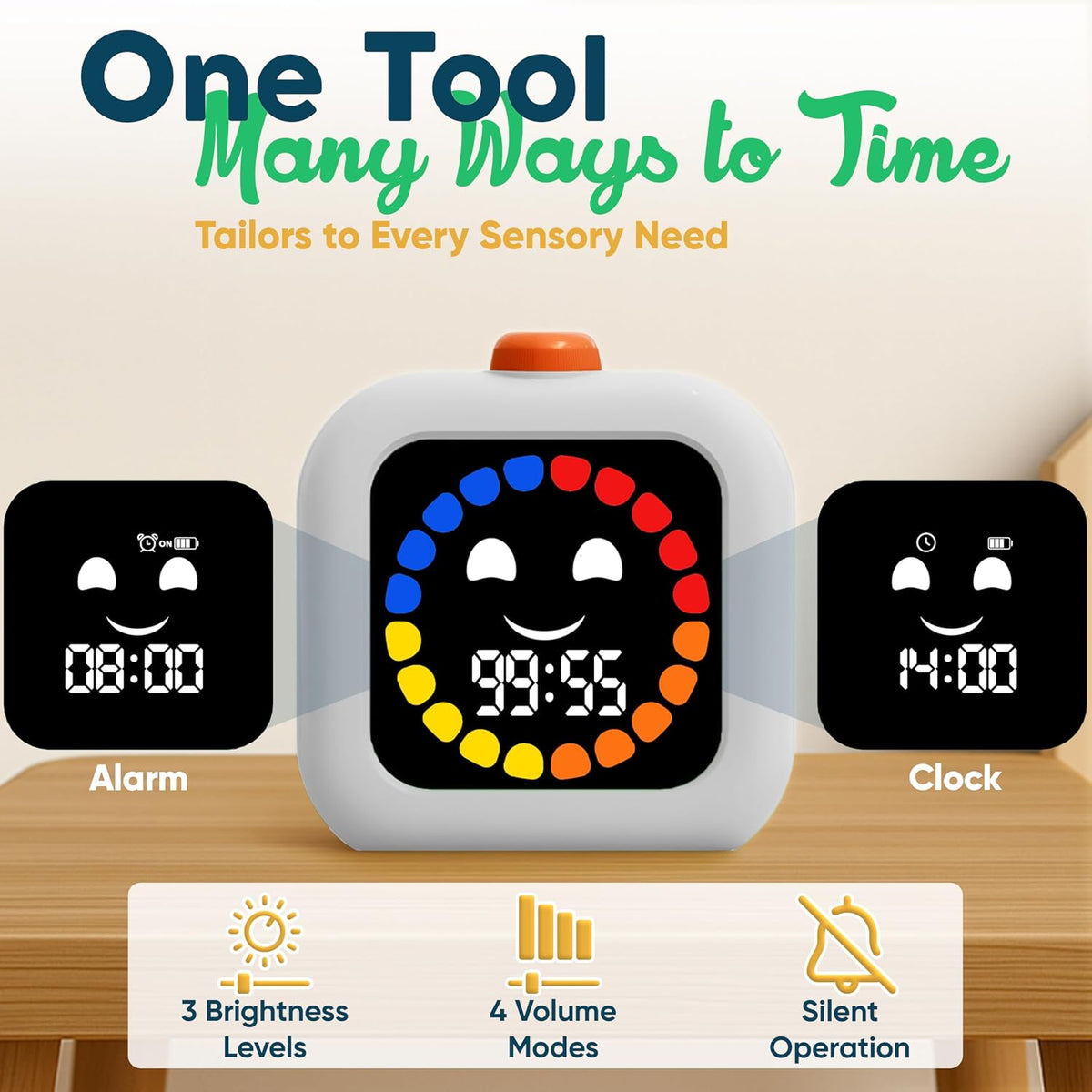 Digital Visual Timer for Kids - Calmer Routines & Transitions