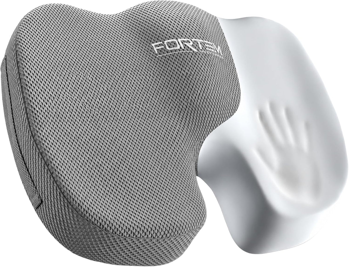 FORTEM Seat Cushion, Office Chair Cushion for Tailbone Sciatica Pain Relief