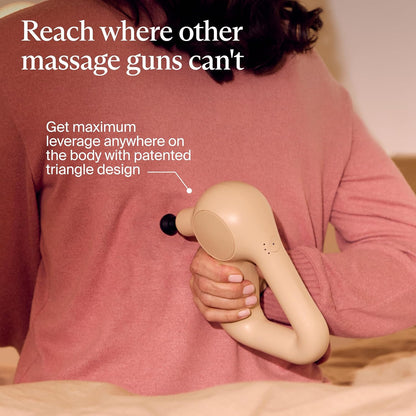 TheraGun Therabody Relief Massage Gun | for Daily Comfort | 3-Speed | Black | Quiet H&held Percussion Muscle Massager for Back, Leg & Shoulder Pain Relief. Lightweight, Easy to Use, Ergonomic Grip