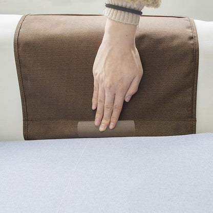 5 Pockets Remote Control Holder, Magazine Rack, Space Saver Organizer, Draped Over Sofa, Couch, Recliner Armrest