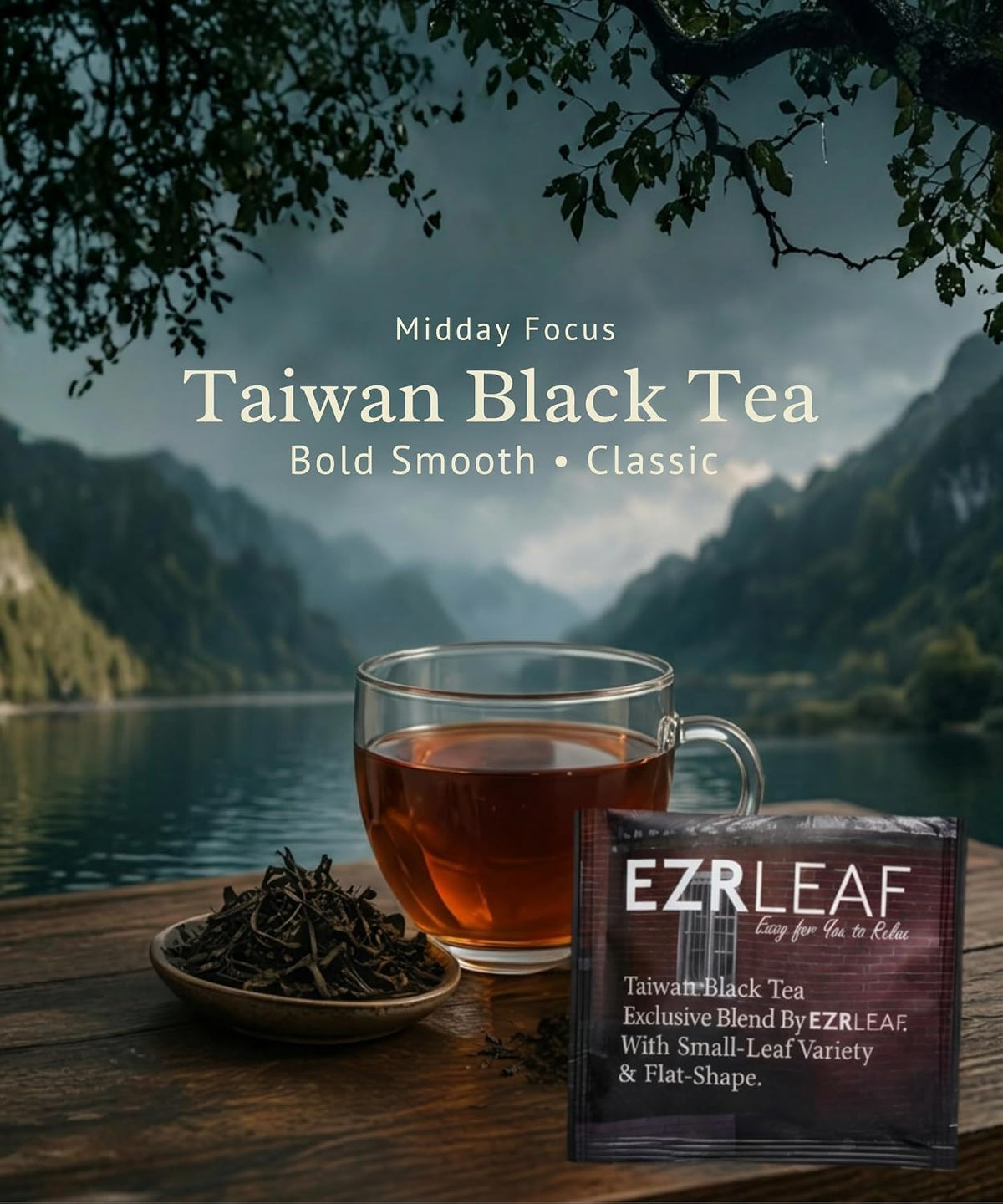 EZR LEAF Pura Herbal Tea Sampler - 22ct Caffeine-Free Tea Variety Gift Set