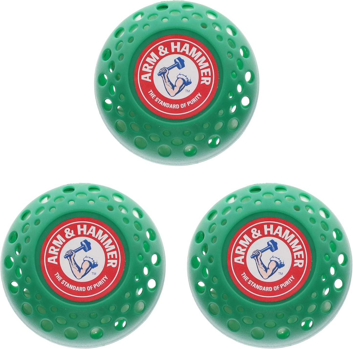 Arm & Hammer OdorBusterz® Odor Eliminator Balls, Clean Burst, 3 Count – Baking Soda Odor Control for Closets, Drawers, Hampers & Small Spaces